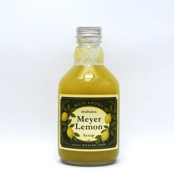 MAHANA Meyer Lemon Essence Syrup - Tokyo Fresh Direct