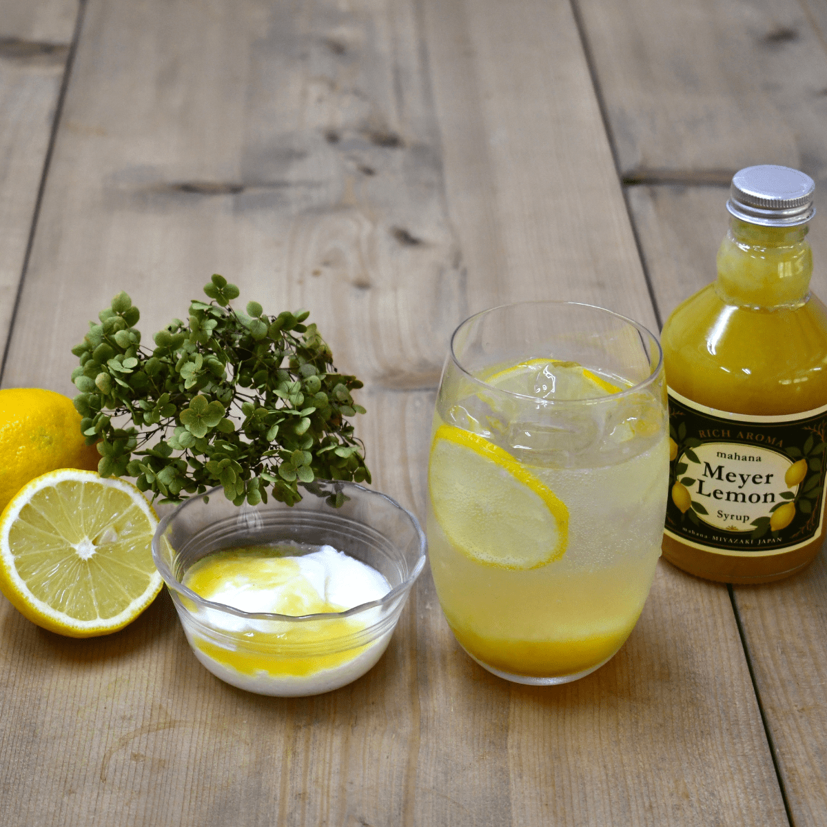 MAHANA Meyer Lemon Essence Syrup - Tokyo Fresh Direct