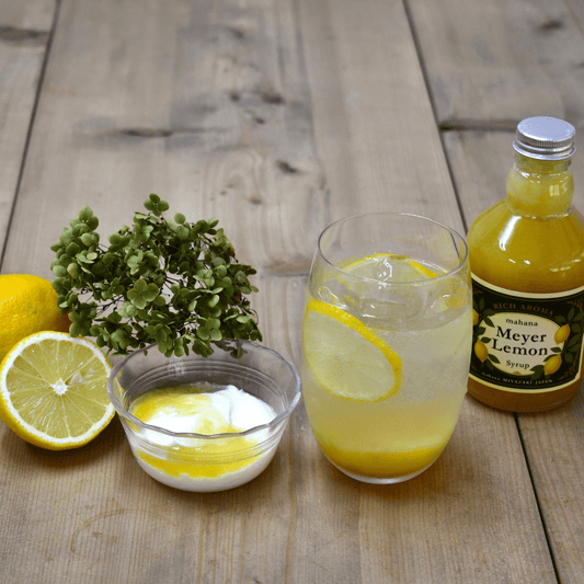 MAHANA Meyer Lemon Essence Syrup - Tokyo Fresh Direct