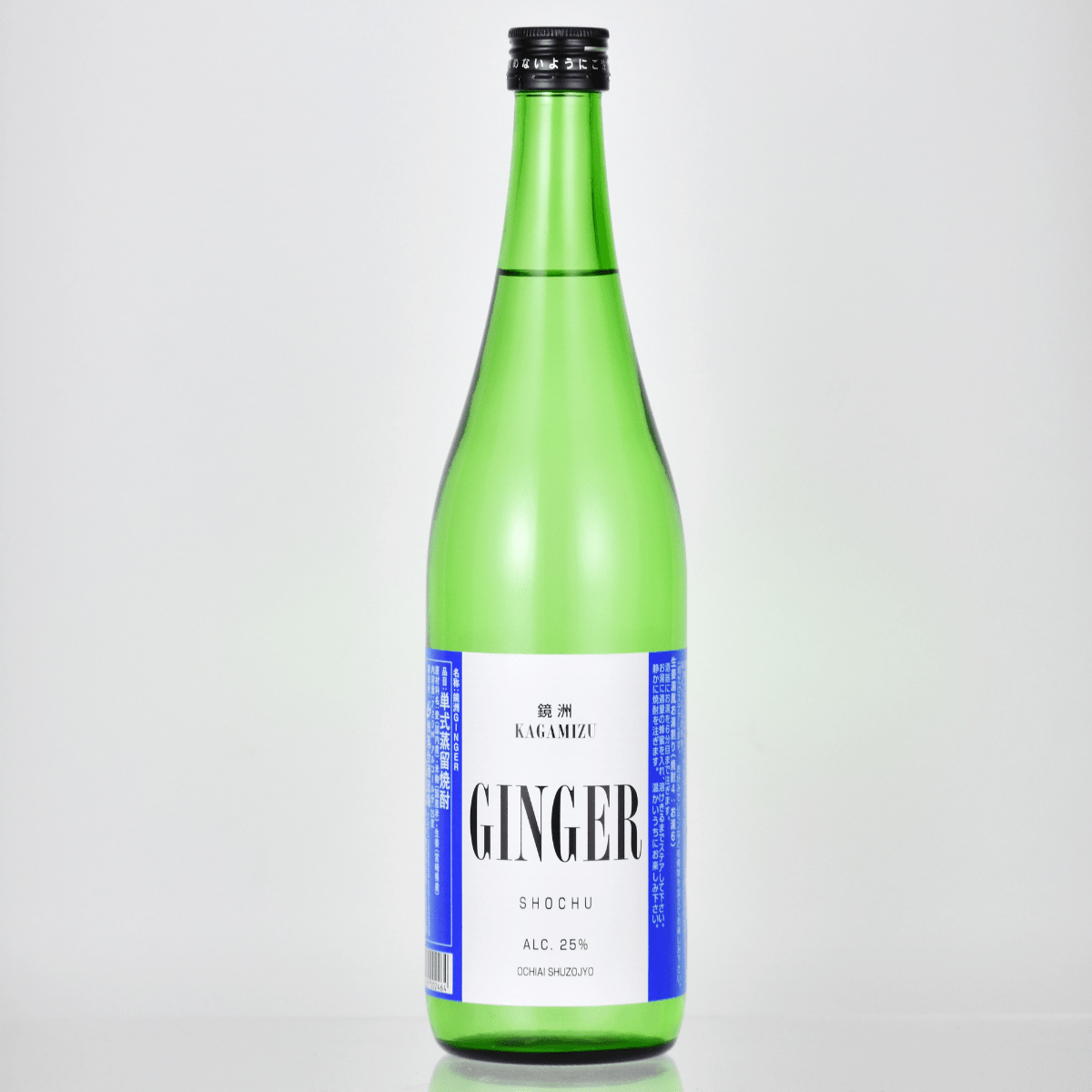 OCHIAI SHUZOJYO Kagamizu Ginger Barley Shochu 720ml ABV. 25% - Tokyo Fresh Direct