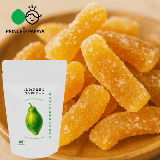 PRINCE OF PAPAYA Green Papaya Peel Snack - Tokyo Fresh Direct