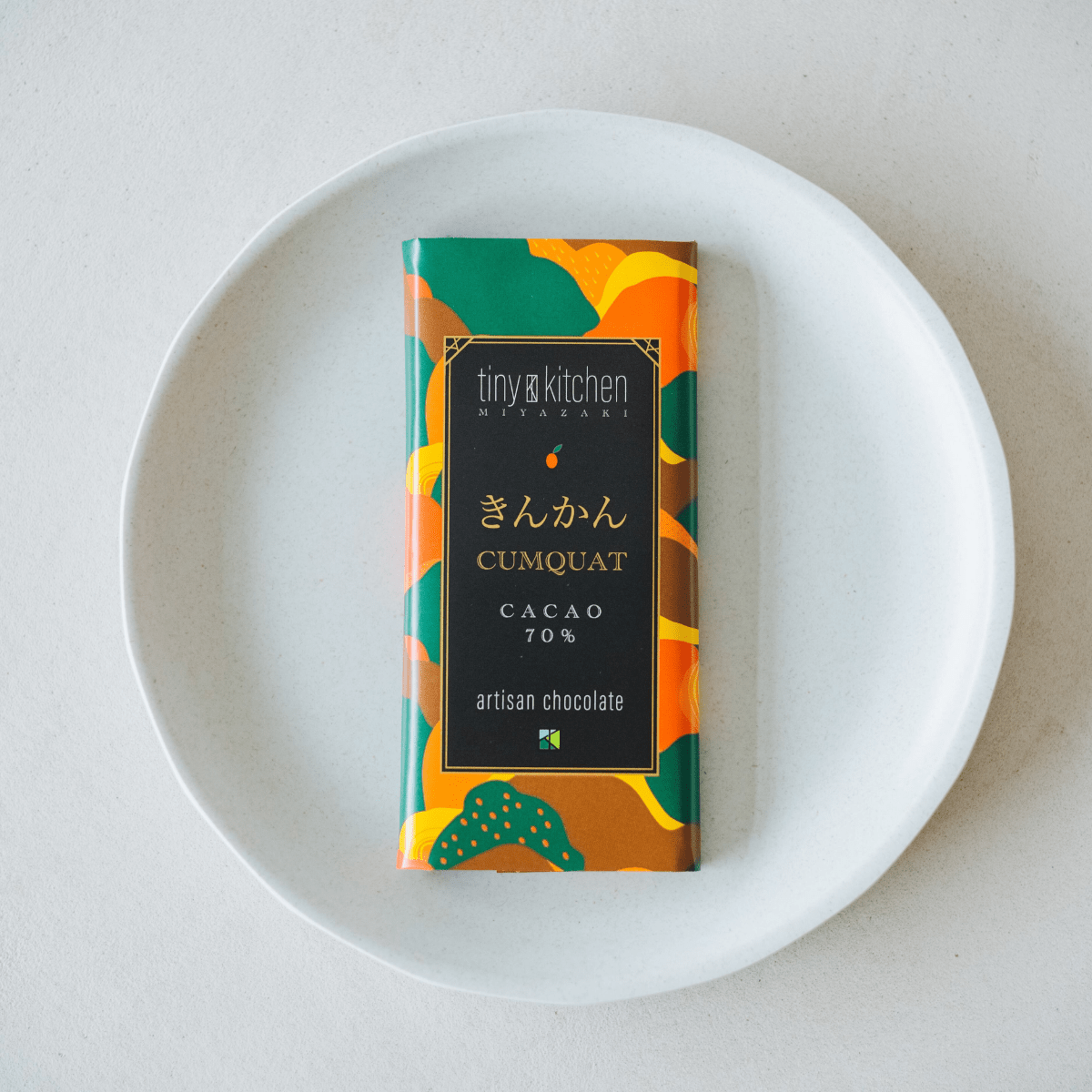 TINYKITCHEN MIYAZAKI Artisan Chocolate Kumquat Cacao 70% - Tokyo Fresh Direct